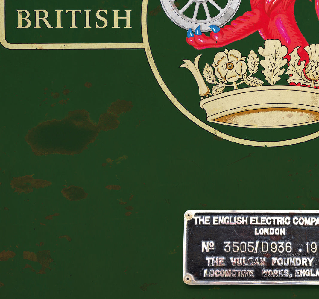Make any Class 37 Number and nameplate A3 poster